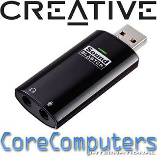 Creative Sound Blaster Play External USB Audio Card Portable Notebook 