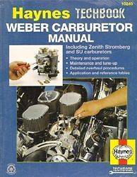 Weber Zenith Stromberg SU Carburetor REBUILD Manual NEW