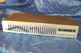   12 BAND STEREO FREQUENCY EQUALIZER and expander vintage home audio eq