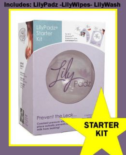 NEW LilyPadz Starter Kit / Lily padz Nursing Pads R/LG