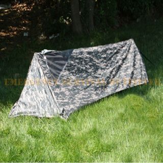   Digital Camouflage 2.5 lb One Man Bivouac Backpacking Back Pack Tent