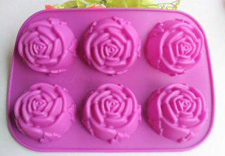   Rose silicone mold Cake pan baking mold DIY chocolate jelly mould