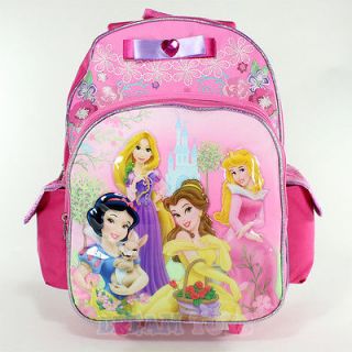   The Princess 16 Roller Backpack   Rolling Girls Bag Wheeled Princess