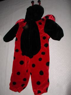 Infant Halloween costume ~ kids Halloween red Ladybug jumper 12 mos~