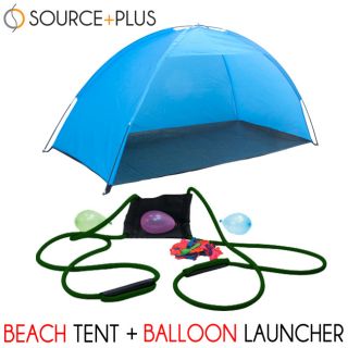 Portable Pop Up Cabana Beach Infant Tent Sun Shade Outdoor & Balloon 
