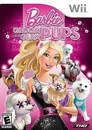 Barbie Groom and Glam Pups (Wii, 2010) Nintendo BRAND NEW FACTORY 