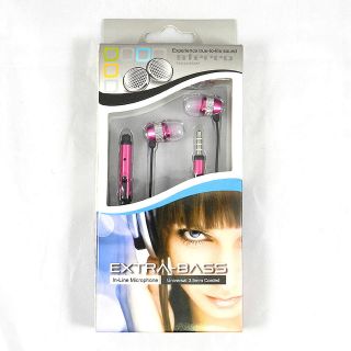 EXTRA BASS 3.5 MM STERO HEADSET W/ MIC FOR SAMSUNG PHONES 3 TONES 