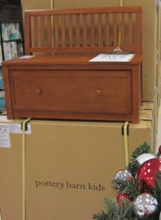 Pottery Barn Kids Carolina Storage Bench with Drawer Sun Valley Honey 