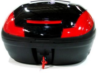 Motorcycle Scooter X Large Trunk Top Case fits 2 Helmet