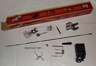   Universal Deluxe Solid Spit 35.5    38.5 Rotisserie Kit DH793 1299