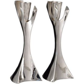 museum quality BANNER STERLING SILVER PAIR CANDLESTICKS