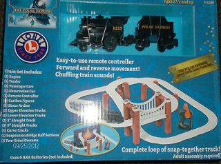   Express Lionel Little Lines Battery Powered Kids Train Set 5 Cars 44pc