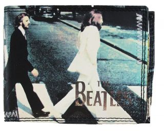 Beatles Music Band Abey Road Album Cover Bifold Wallet