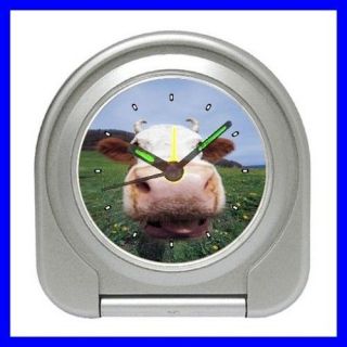 Desk Clock COW Dairy Farm Cattle Animal Kitchen Alarm (11828439)
