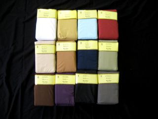 JS Sanders Collection Microfiber Bedskirts Solid Skirts 12 Colors To 