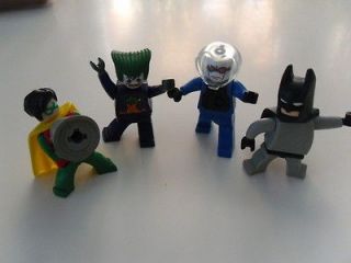   HAPPY MEAL LEGO BATMAN ROBIN JOKER Mr. FREEZE FIGURE TOYS SET