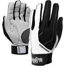   Workhorse BGP1050TY Black Small Youth Leather Batting Gloves NIW