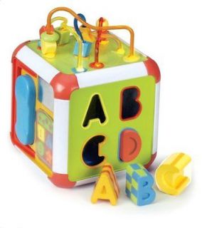   Activity Cube by Parents Magazine/Battat ~ Numbers Clock Music More