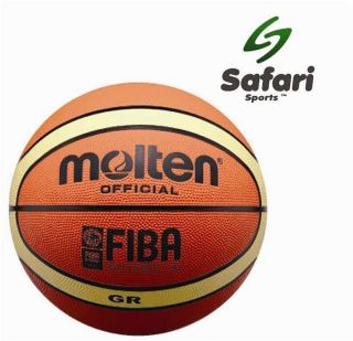 Molten BGR   GR Basketball Official FIBA Indoor Basket Ball Match Tan 