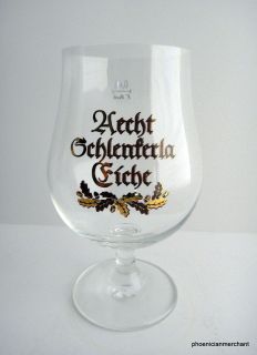   Rauchbier Brewery Tavern Bamberg Bavaria Snifter Beer Glass