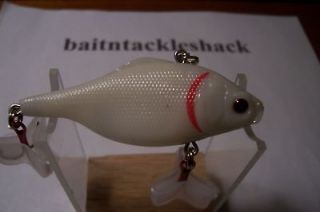   Red Gill Bone Rattling Minnow Crankbait Lure Bass Walleye Bait Plug