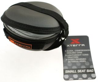 XTERRA Small Bike Bicycle Seat Bag Velcro Strap Zip NEW