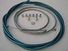 BMX bicycle freestyle ACS single cable rotor brake cable kit CLEAR 