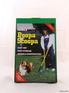 Bromwell Poopa Scoopa Pooper Scooper Pet Dog Doggy Waste Cleanup Tool 