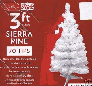 WHITE SIERRA PINE CHRISTMAS TREE ~ 3 FOOT / 36 TALL