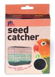    No Mess Seed Guard for Bird Cages  M 8H x 42 82circumfe​rence
