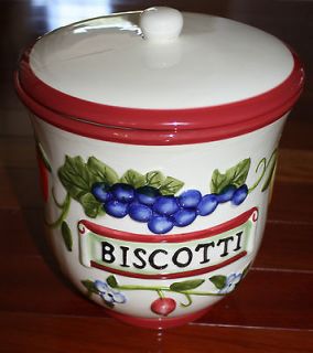 biscotti jar in Collectibles