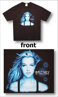 Newly listed BRITNEY SPEARS IN THE ZONE PIC BLACK T SHIRT LARGE NEW