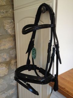 rolled leather bridle in Bridles