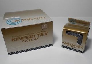   Original Kinesio Tex Gold 2 Kinesiology Tape Black or Beige