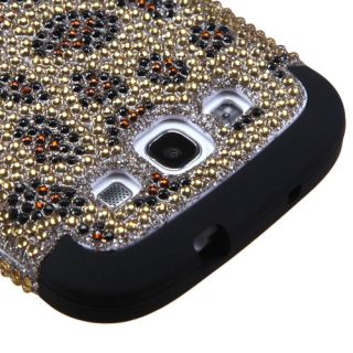 gold case samsung galaxy leopard in Cell Phones & Accessories