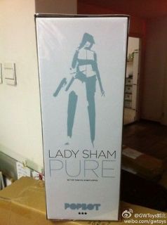 ThreeA Ashley Wood 3A WWRP Popbot Lady Sham Pure Edition in stock 