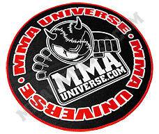   Logo Patch (Large)   Black [MMA UFC GI Brazilian Jiu Jitsu Kimono