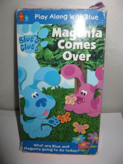 Blues Clues   Magenta Comes Over (VHS, 2000)
