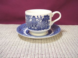 blue willow china sets