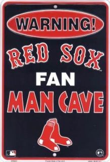 Sports Bar Metal Sign Boston Red Sox Fan Man Cave