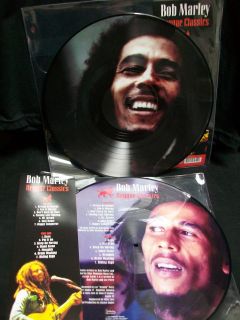 BOB MARLEY Picture Disc LP   Reggae Classics ( Bob Marley & the 