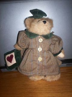 Boyds Bears collection 1364 well dressed bear with coat & pillow w 