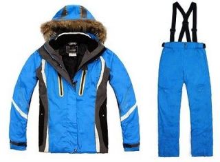   Ski/Snowboard Breathable Waterproof Warm Technical Jacket+Pant/Su​it
