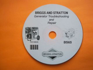 Briggs and Stratton Generator Troubleshootin​g and Repair Manual 