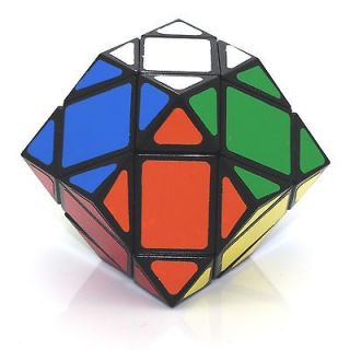 New diamond Puzzle Magic Cube Toy Black Speed Skewb Dodecahedron 