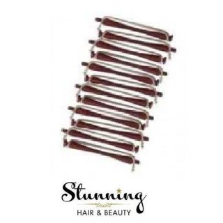   Professional Brick Red Perm Rods / Curlers Brand New Sealed Hair Tools