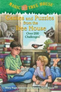   Puzzles MAGIC TREE HOUSE Activities NEW Paperback BOOK Brain Teasers