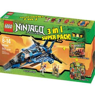 LEGO Ninjago 3 In 1 Super Pack Toy Building Kit Set Legos Ninja 