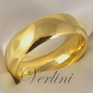   Tungsten Ring 14K Gold Wedding Band Infinity Bridal Jewelry Size 6 13