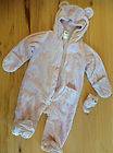 SNOW SUIT BUNTING NB 3   6 M month Infant Baby EUC Winter BEAR CUTE